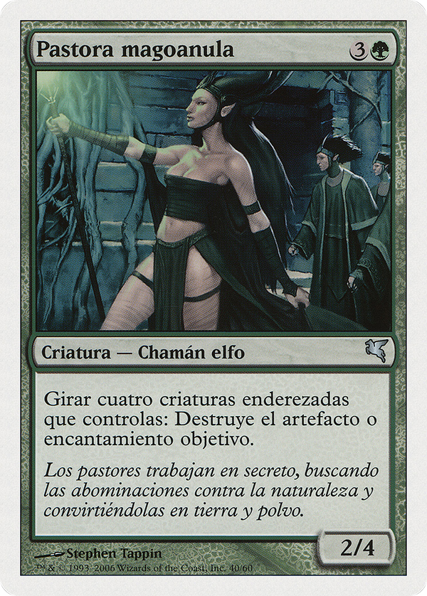 Nullmage Shepherd (Spanish) - "Pastora magoanula" (B40) (PSAL-B40) - Salvat 2005