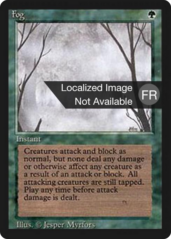Fog (FBB-) - Foreign Black Border