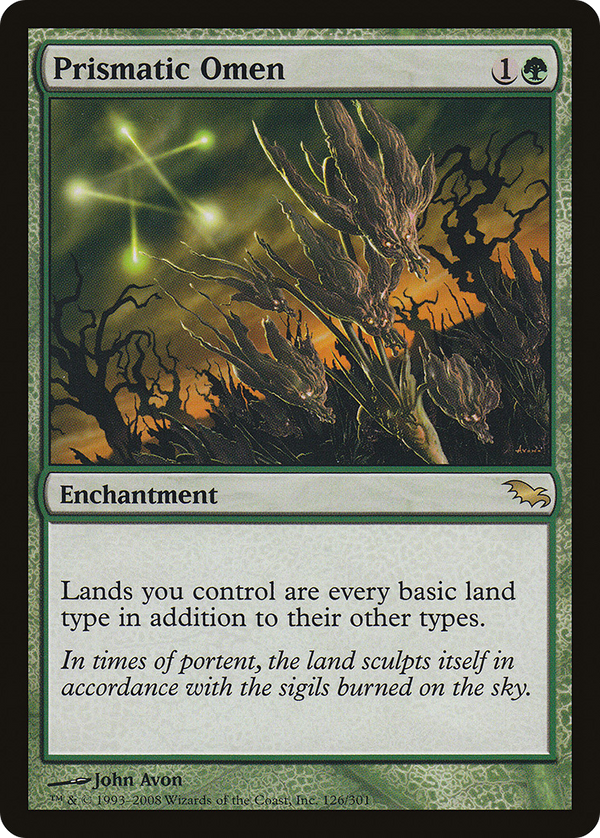 Prismatic Omen (SHM-) - Shadowmoor Foil