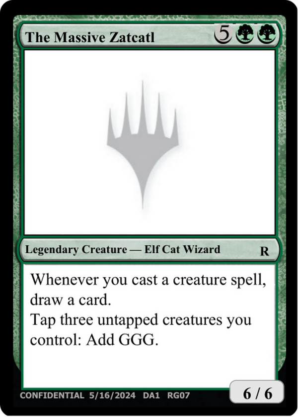 The Massive Zatcatl (UNK-RG07) - Unknown Event