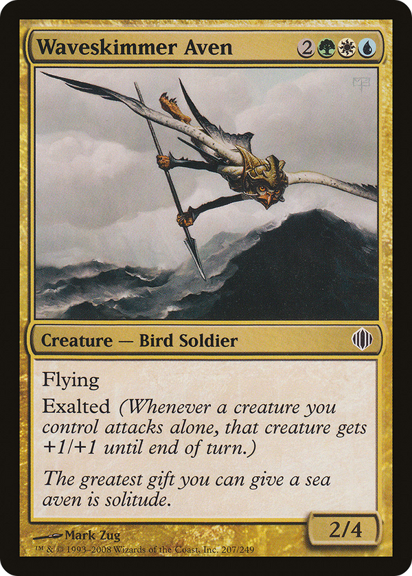 Waveskimmer Aven (ALA-207) - Shards of Alara Foil