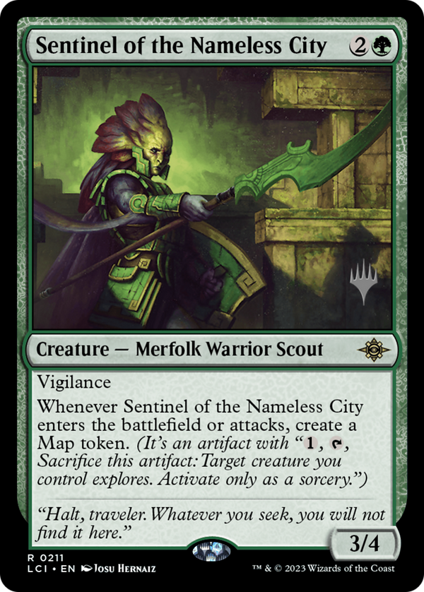 Sentinel of the Nameless City (PPLCI-211) - The Lost Caverns of Ixalan Promos