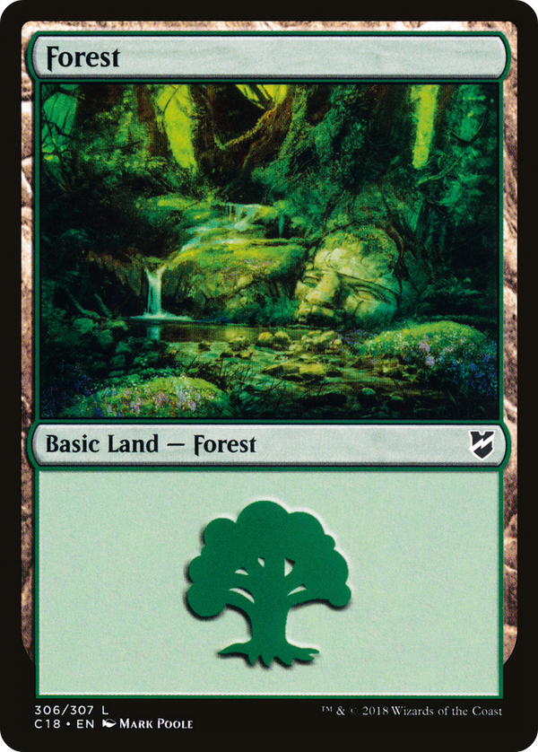 Forest (306) (C18-306) - Commander 2018