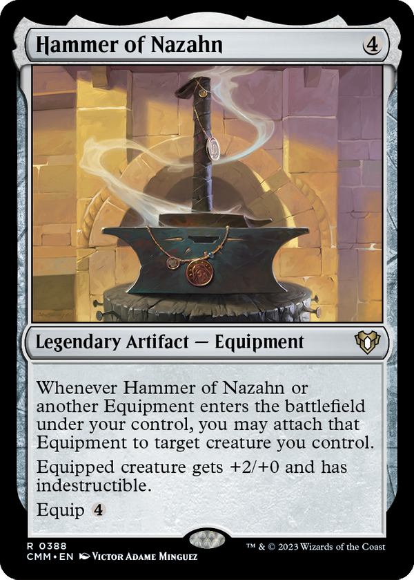 Hammer of Nazahn (CMM-388) - Commander Masters