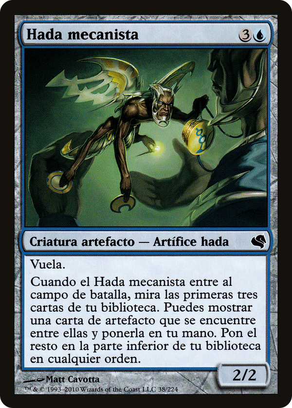 Faerie Mechanist (Spanish) - "Hada mecanista" (PS11-038) - Salvat 2011