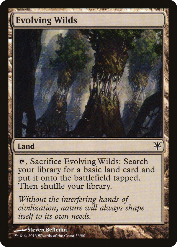 Evolving Wilds (DDK-033) - Duel Decks: Sorin vs. Tibalt