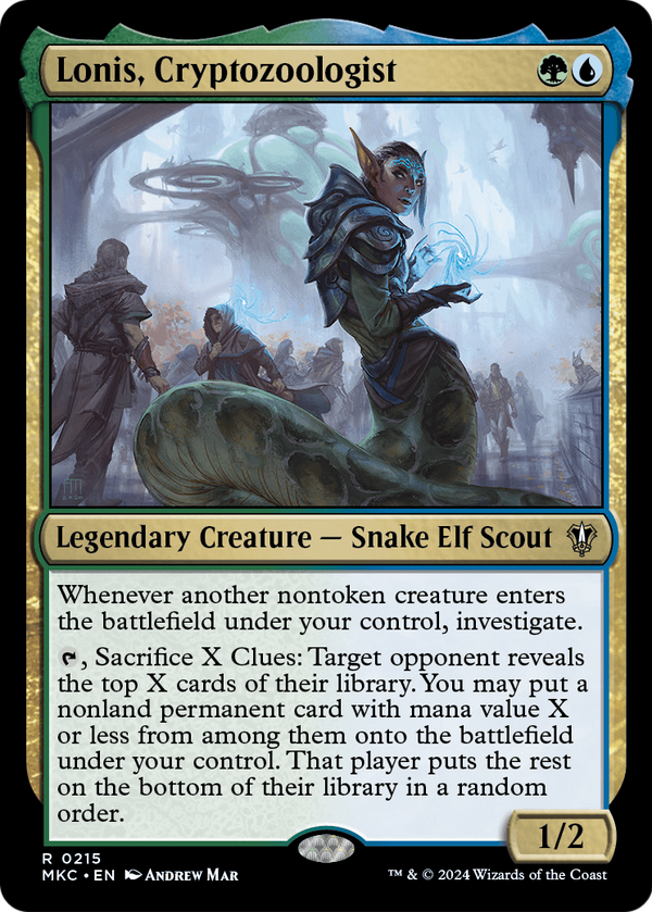 Lonis, Cryptozoologist (MKC-215) - Murders at Karlov Manor Commander