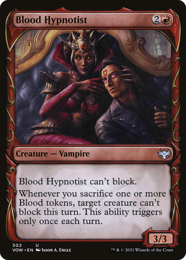 Blood Hypnotist (Showcase) (VOW-302) - Innistrad: Crimson Vow: (Showcase)