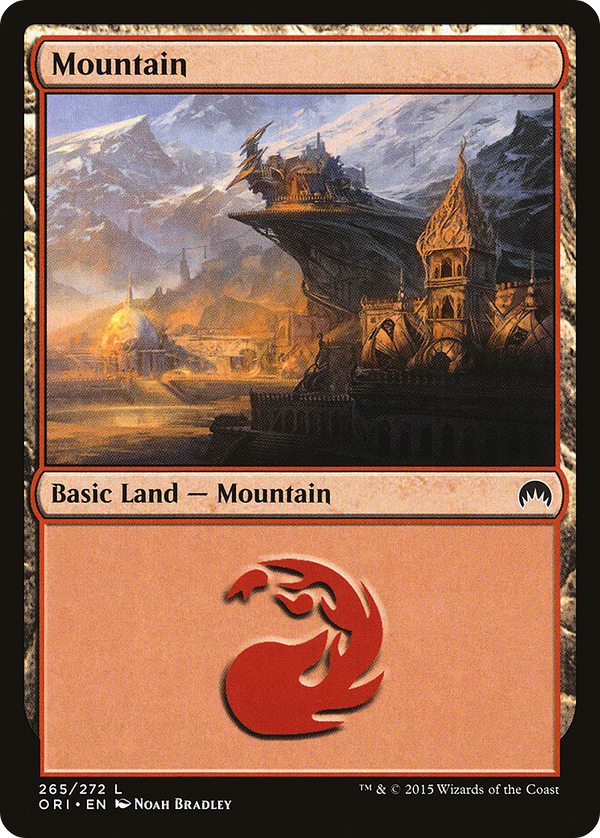 Mountain (265) (ORI-265) - Magic Origins Foil