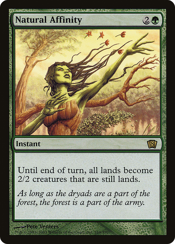 Natural Affinity (8ED-269) - 8th Edition Foil