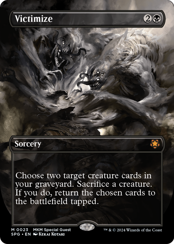 Victimize (Borderless) (SPG-023) - Special Guests Foil