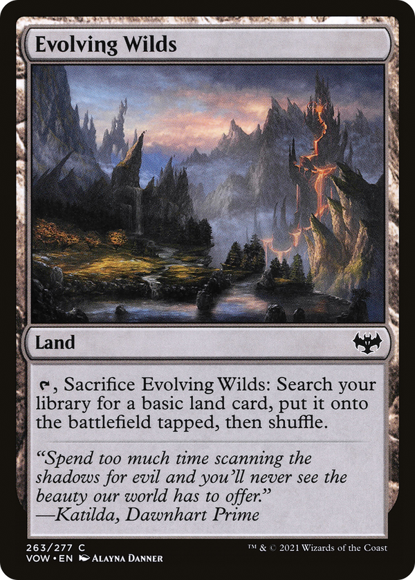 Evolving Wilds (VOW-263) - Innistrad: Crimson Vow