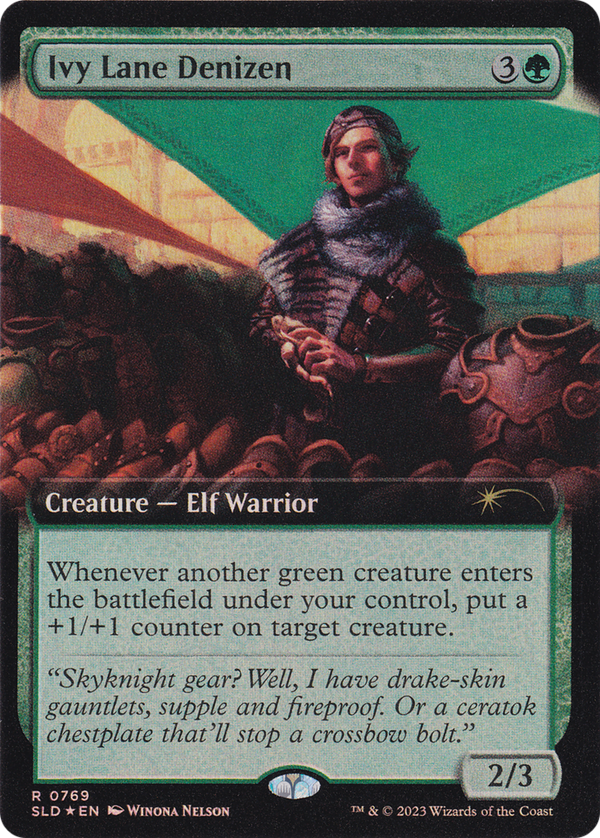 Ivy Lane Denizen (Extended Art) (SLD-769) - Secret Lair Drop: (Extended Art) Foil