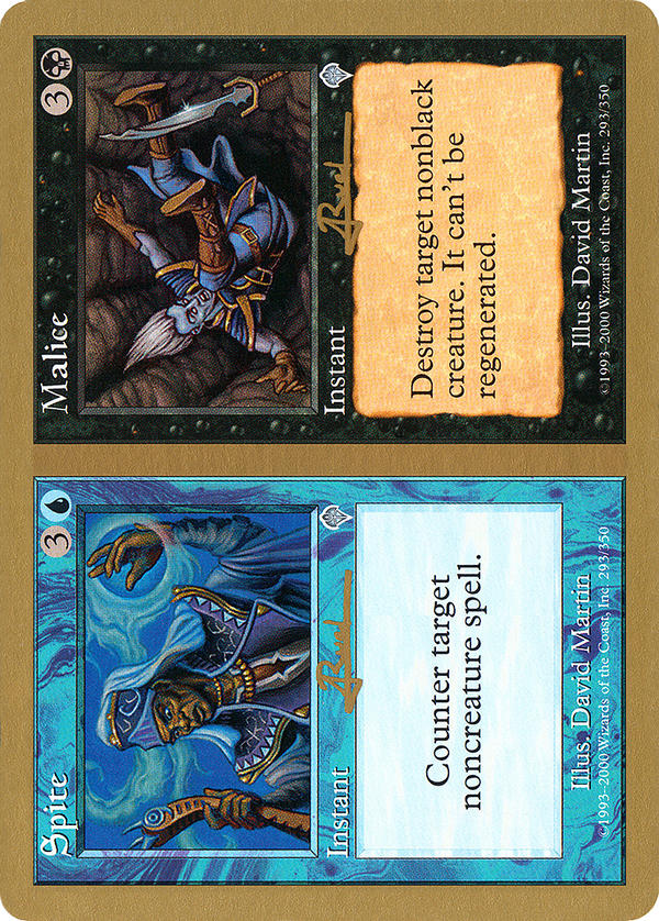 Spite // Malice - 2001 Antoine Ruel (INV) (WCD-) - World Championship Decks 2001