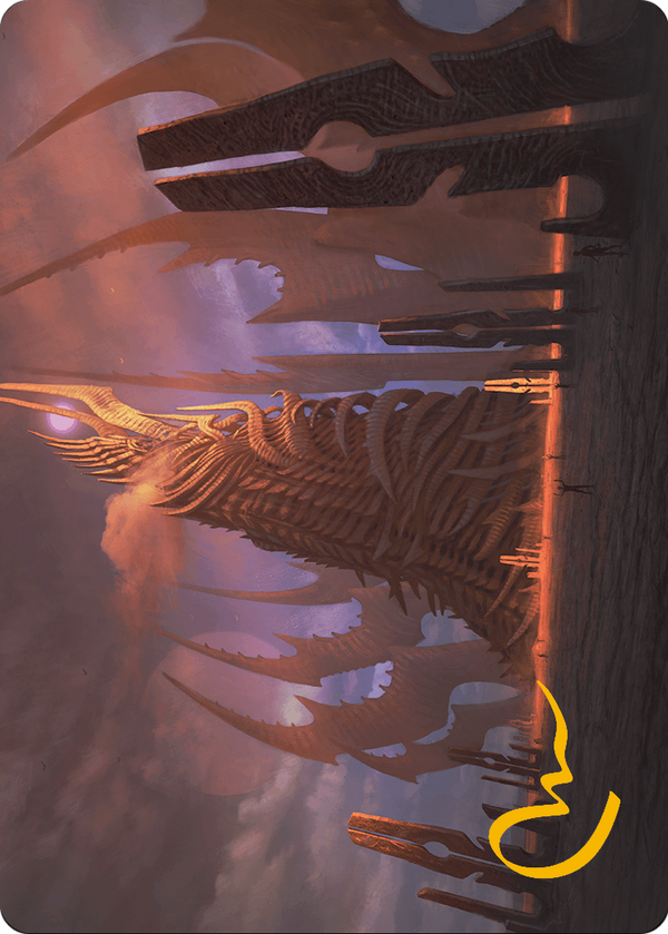 Phyrexian Tower // Phyrexian Tower (AMH3-023) - Modern Horizons 3 Art Series (Borderless)