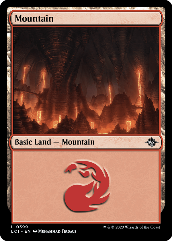 Mountain (0399) (LCI-399) - The Lost Caverns of Ixalan Foil
