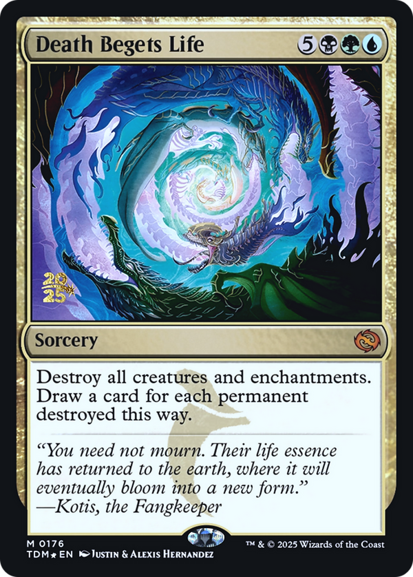 Death Begets Life (PRE-176) - Prerelease Cards Foil