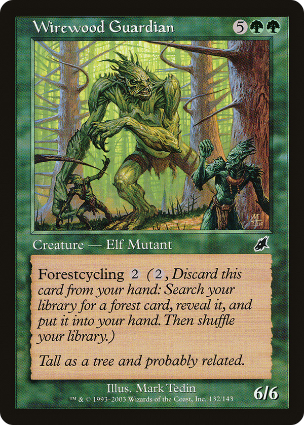 Wirewood Guardian (SCG-132) - Scourge