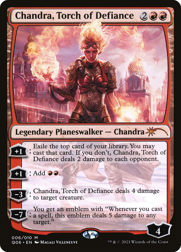 Chandra, Torch of Defiance (UMP-006) - Pioneer Challenger Decks 2021
