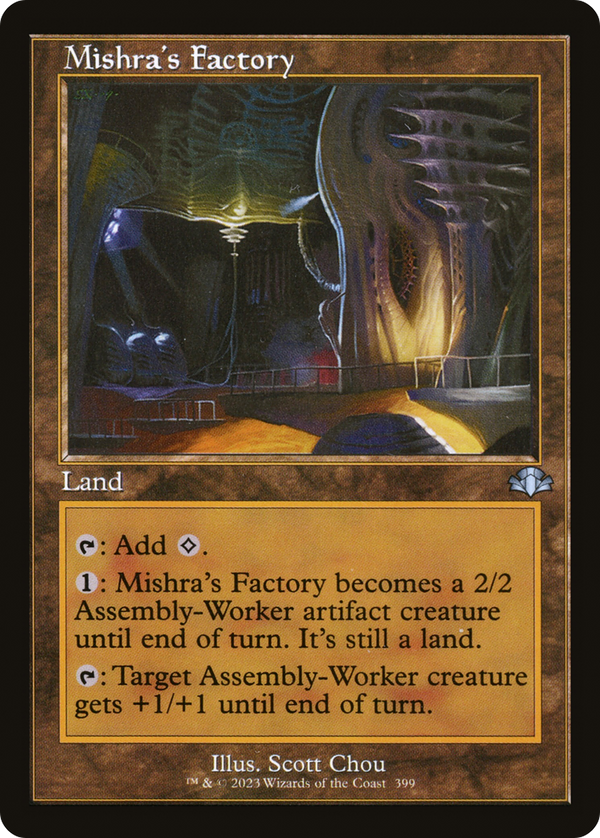 Mishra's Factory (Retro Frame) (DMR-399) - Dominaria Remastered