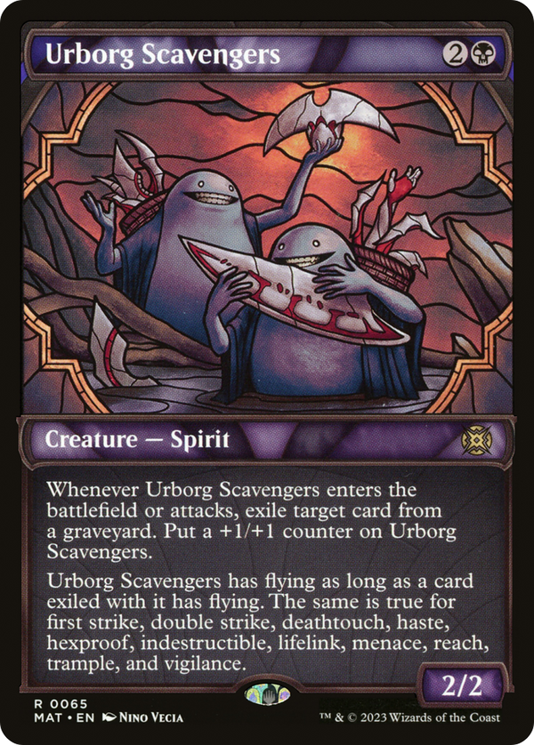 Urborg Scavengers (Showcase) (MAT-065) - March of the Machine: The Aftermath: (Showcase) Foil