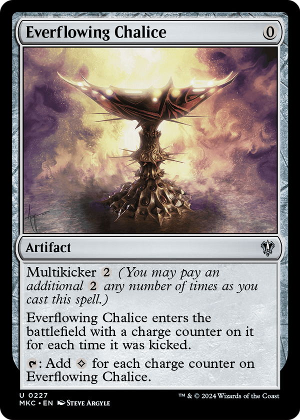 Everflowing Chalice (MKC-227) - Murders at Karlov Manor Commander