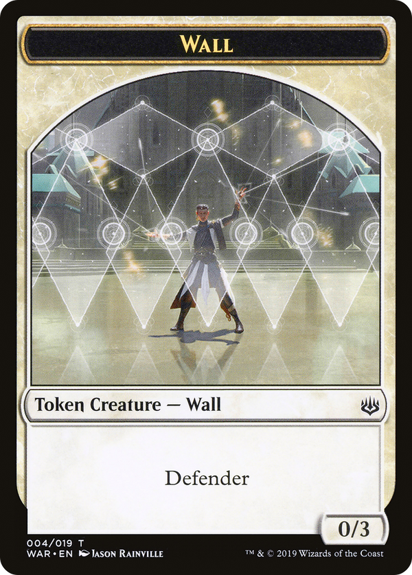 Wall Token (WAR-004) - War of the Spark Tokens