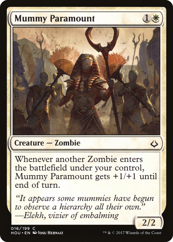 Mummy Paramount (HOU-016) - Hour of Devastation Foil