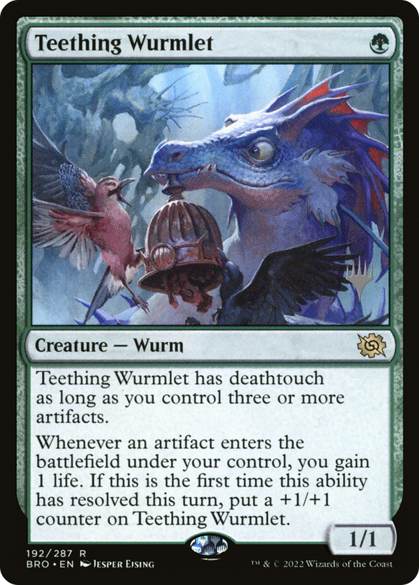 Teething Wurmlet (PPBRO-192) - The Brothers' War Promos