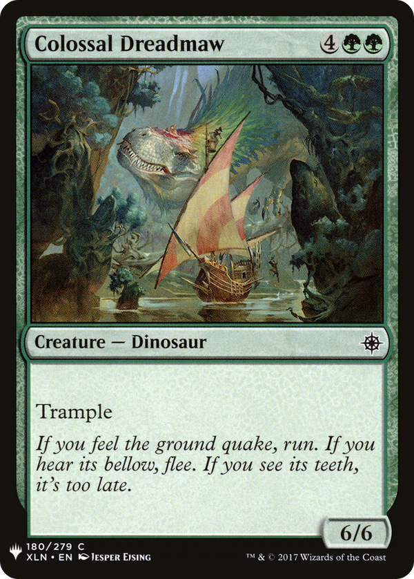 Colossal Dreadmaw (LIST-XLN-180) - The List