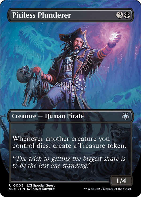 Pitiless Plunderer (Borderless) (SPG-005) - Special Guests Foil