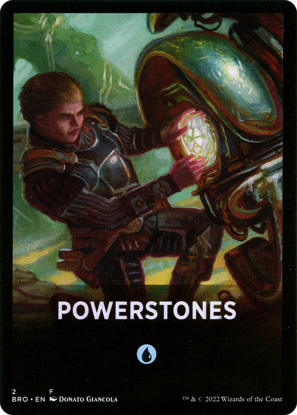 Powerstones (FBRO-002) - The Brothers' War Jumpstart Front Cards Foil