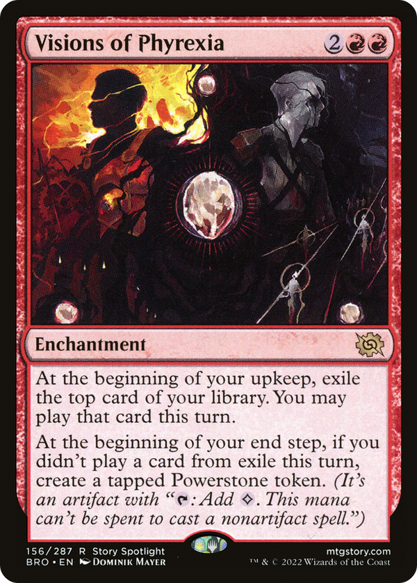 Visions of Phyrexia (BRO-156) - The Brothers' War Foil