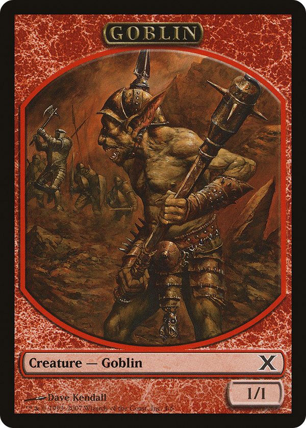 Goblin Token (10E-004) - Tenth Edition Tokens