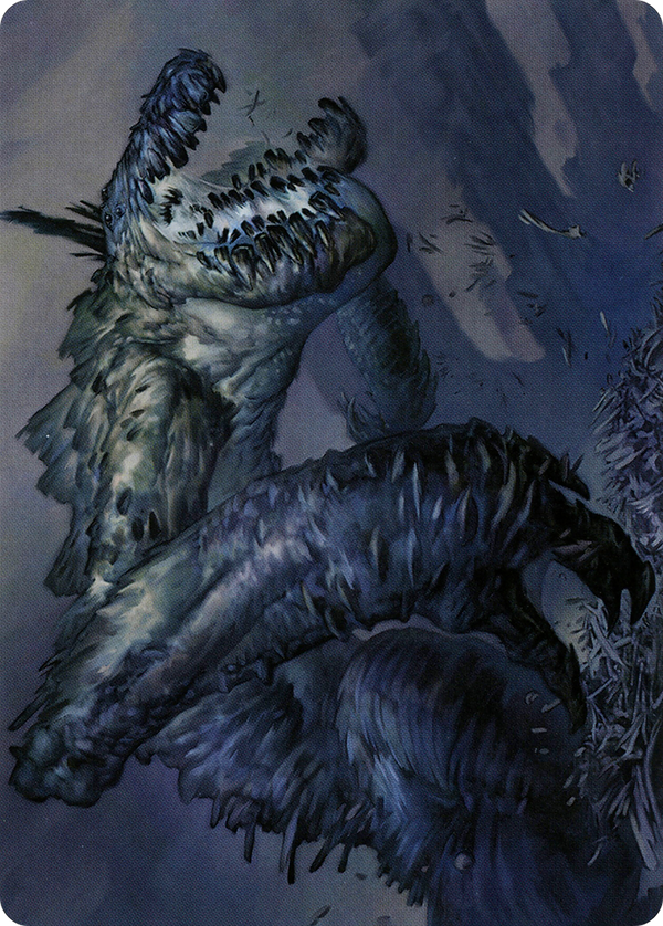 Necrogoyf // Necrogoyf (AMH2-031) - Modern Horizons 2 Art Series (Borderless)
