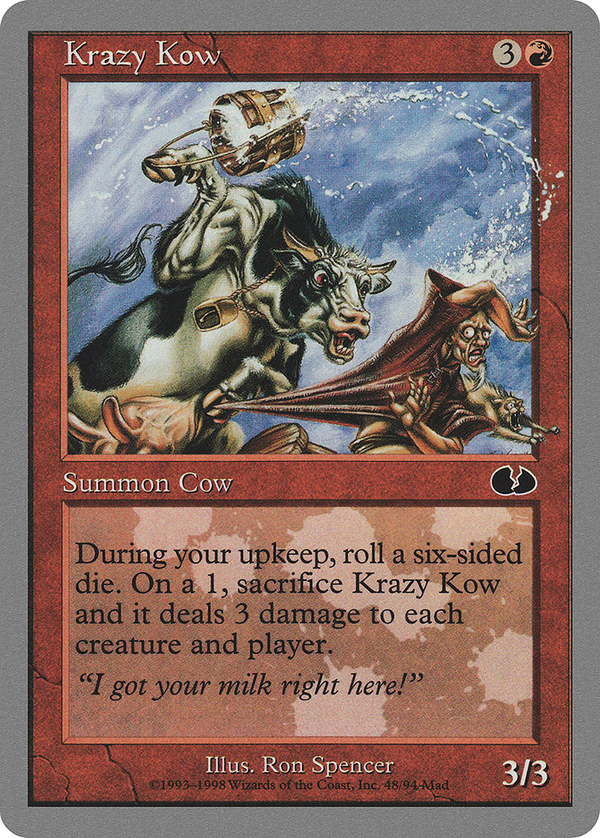 Krazy Kow (UGL-048) - Unglued