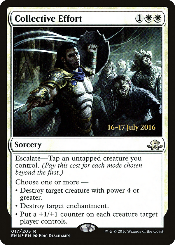 Collective Effort (PRE-17S) - Eldritch Moon Promos Foil