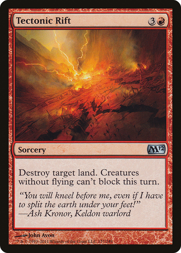 Tectonic Rift (M12-157) - Magic 2012