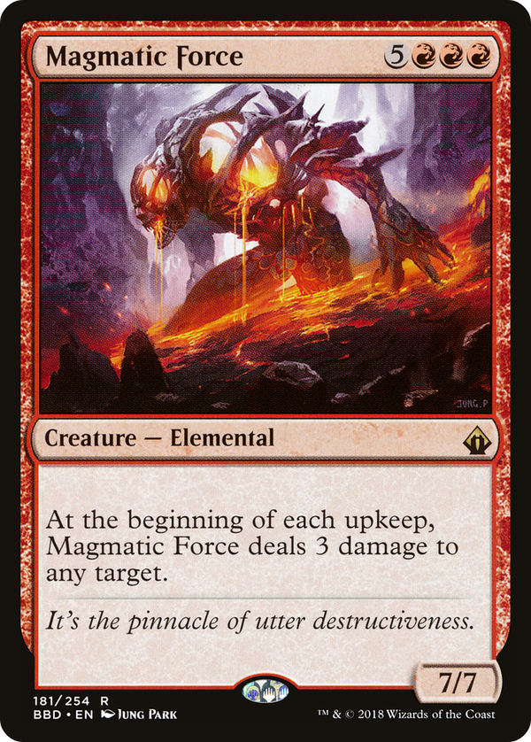 Magmatic Force (BBD-181) - Battlebond Foil