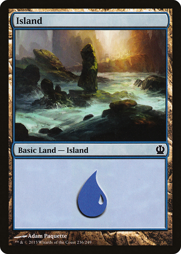 Island (236) (THS-236) - Theros