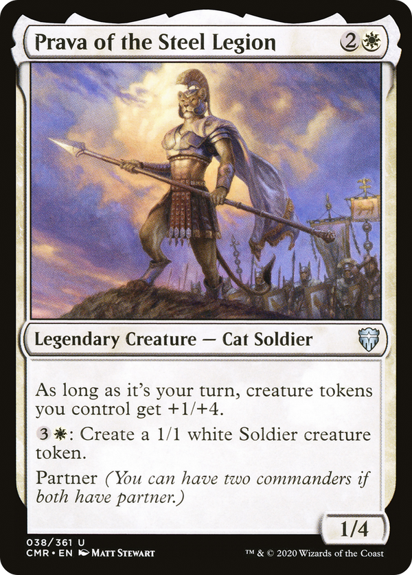 Prava of the Steel Legion (CMR-038) - Commander Legends