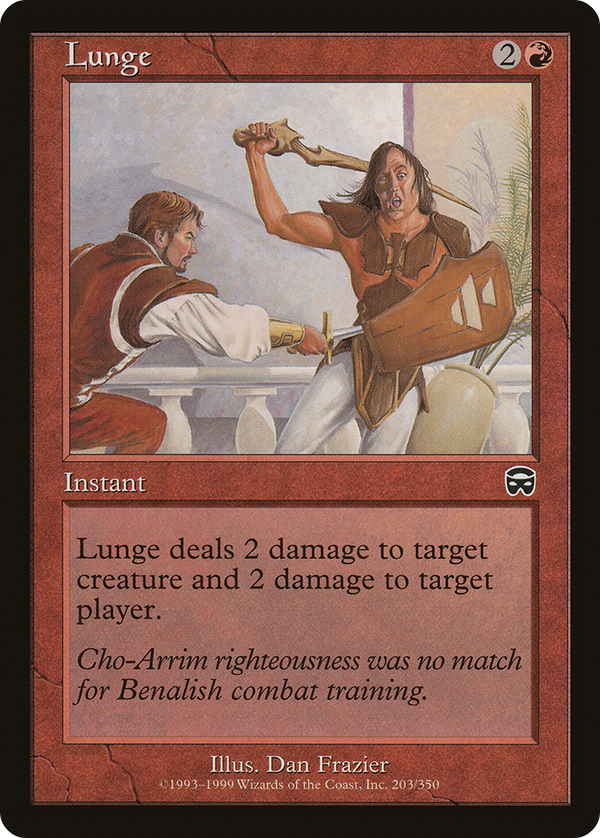 Lunge (MMQ-203) - Mercadian Masques Foil
