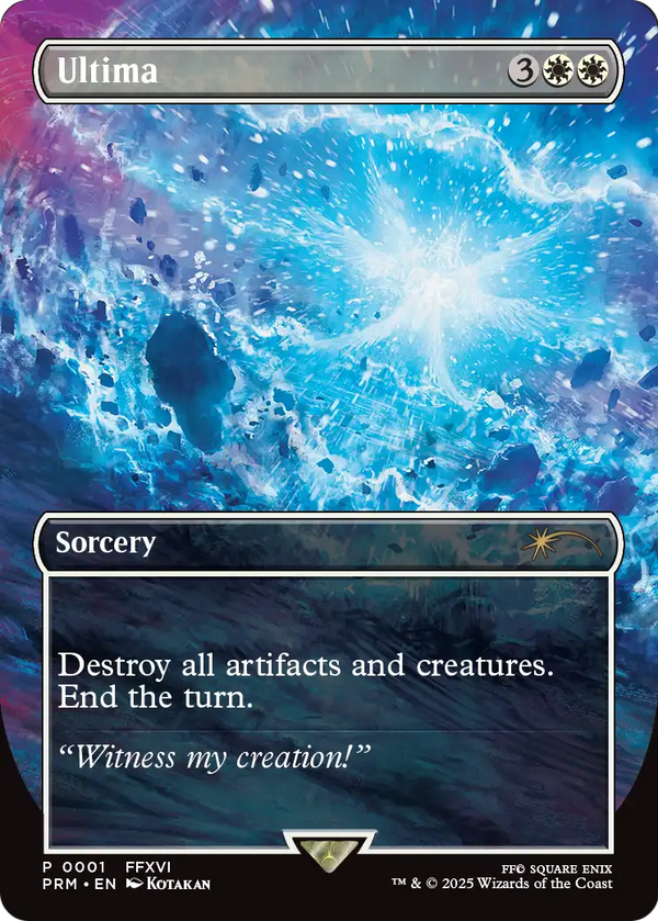 Ultima (SSP-001) - Standard Showdown Promos (Borderless) Foil