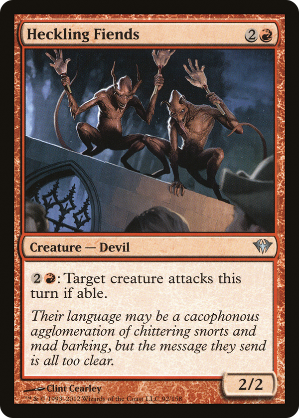 Heckling Fiends (DKA-092) - Dark Ascension Foil
