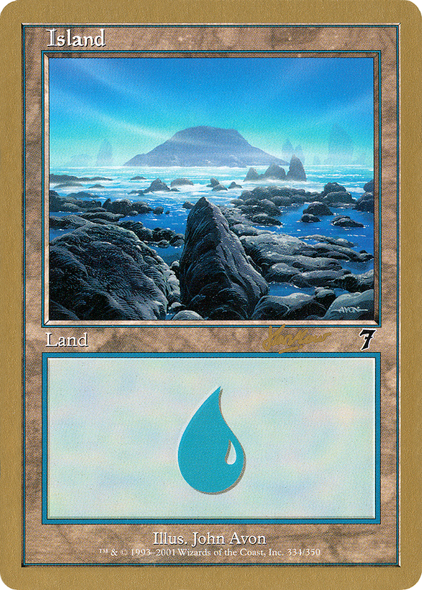 Island (WCD-SHH334) - World Championship Decks 2002