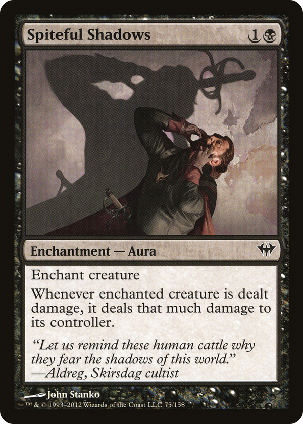 Spiteful Shadows (DKA-075) - Dark Ascension Foil