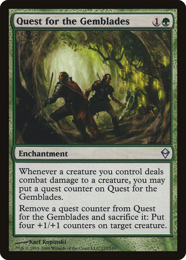 Quest for the Gemblades (ZEN-177) - Zendikar