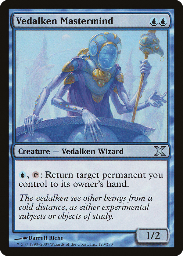 Vedalken Mastermind (10E-123) - Tenth Edition