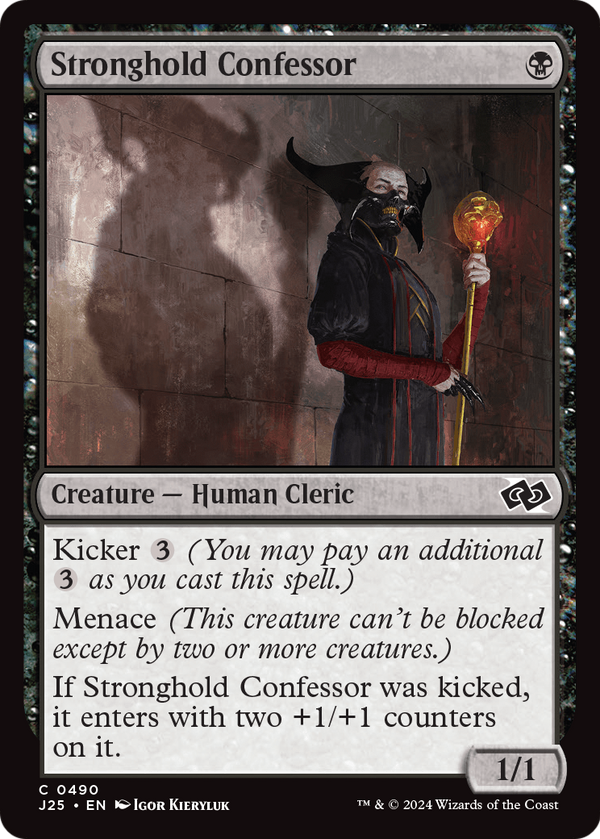 Stronghold Confessor (J25-490) - Foundations Jumpstart