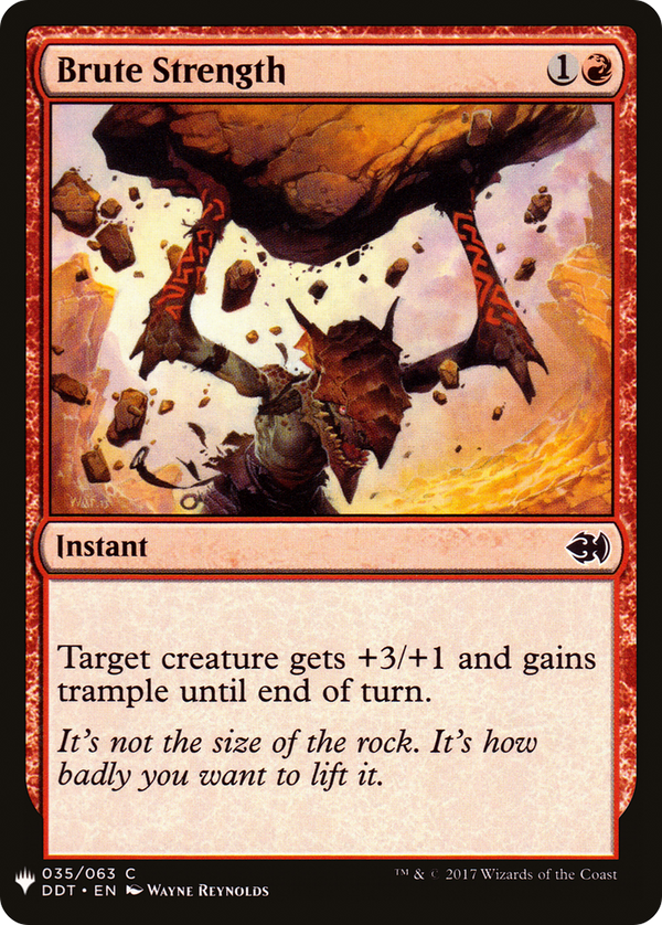 Brute Strength (LIST-DDT-35) - The List